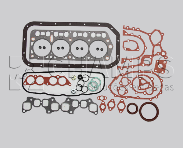JOGO JUNTAS MOTOR WANFENG 491 (COMPLETO)