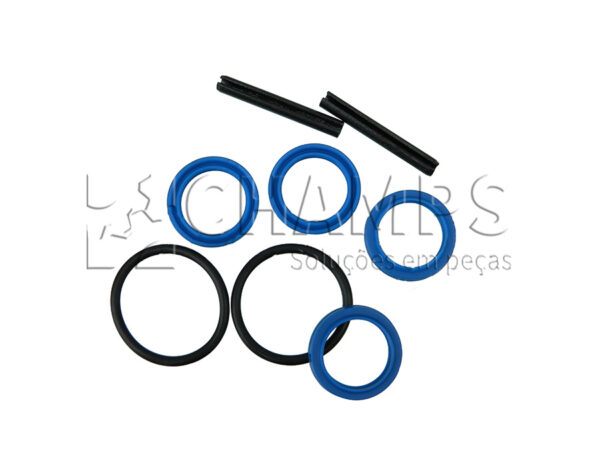 KIT VEDACAO CILINDRO DESLOCADOR (haste 25mm)