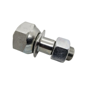 prisioneiro com porcas roda dianteira hangcha 2.0 2,5t (m20x121mm)